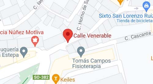 mapa Registro Civil-Juzgado de Paz de Agreda